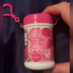 Biopure Keychain Travel Antibacterial Hand Wipes
